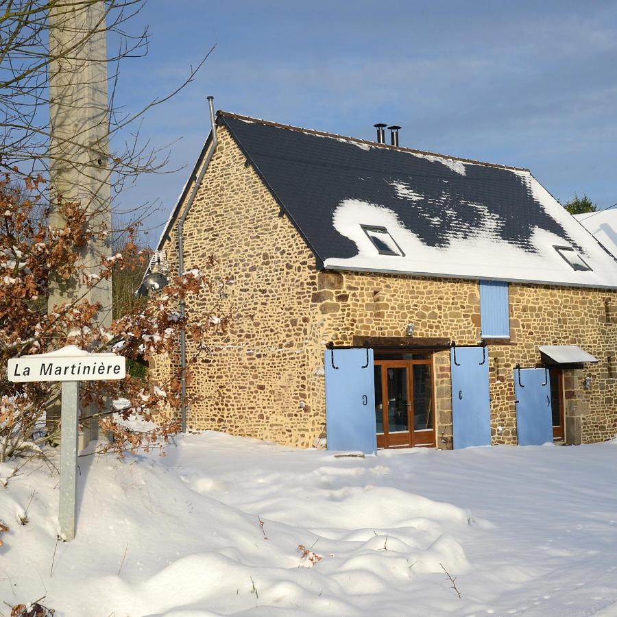 Вилла La Martiniere Saint-Aubin-Fosse-Louvain Экстерьер фото