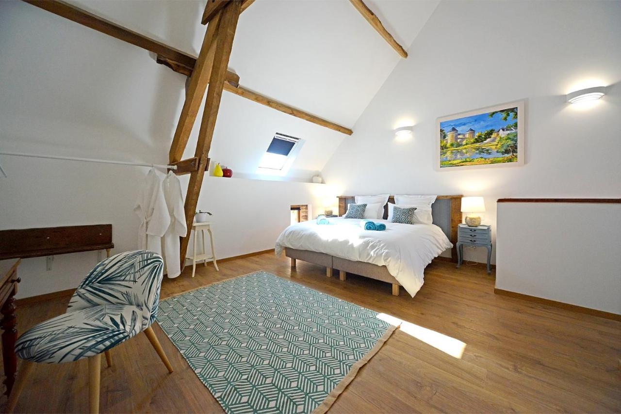 Вилла La Martiniere Saint-Aubin-Fosse-Louvain Экстерьер фото